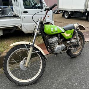 カワサキ　KT250 トライアルバイク　オフロード　レーサー