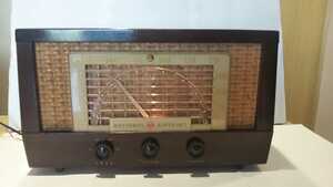National ナショナル真空管ラジオ、BX-730型（1953年、昭和28年式）、作動品