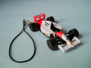 携帯ストラップ マクラーレン ホンダ MP4/6 1 アイルトン・セナ ミニカー フィギュア マスコット アクセサリー