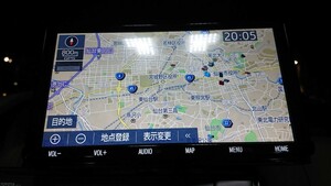 トヨタ純正9インチメモリーナビ NSZT-Y68T 2020年地図更新履歴有り フルセグTV・Bluetooth対応