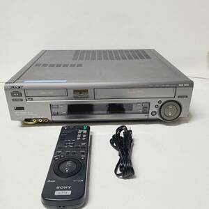 ◆◇SONY ソニー WV-ST1 Hi8/S-VHS ダブルデッキ ビデオデッキ 8ｍｍ　ビデオ　VHS 1998年　リモコン付き　VHS　再生可◇◆