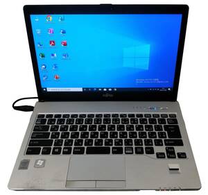 ★【驚速　FUJITSU S935/K i5-5300U 2.30GHz x4+6GB+SSD120GB 13.3インチノートPC】Win10+Office2021 Pro/WEBカメラ■D110805