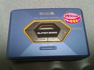 aiwa/アイワ ポータブルカセットプレーヤー HS-PX290 　乾電池タイプ★完動品