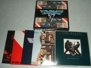 紙ジャケCD6枚組ボックス★VAN HALEN THE STUDIO ALBUMS 1978-1984★ヴァン・ヘイレン★結構程度良好で定形外郵送