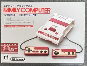 【Nintendo】◆ニンテンドークラシックミニ 　ファミリーコンピュータ　極美品