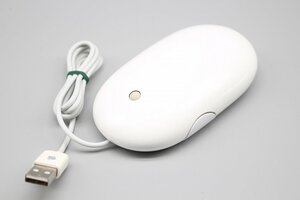 【A品】Apple 純正USBマウス(A1152) 簡易動作確認済【tkj-apma1152】