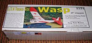 【エンジン動力機】Easy Built製Modelcraft 1/2A Wasp（翼長：45”＝1143ｍｍ）・・・残り1