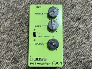 [レア] BOSS FA-1 FET PREAMPLIFIER