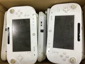 WiiU ゲームパッド Game Pad WUP-010 20台セット 動作未確認 ジャンク Wii U Nintendo【z6-45/0/0】