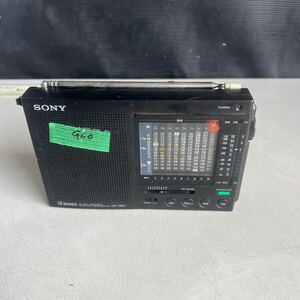 X G60 レタパ520円発送　中古　SONY ポータブルラジオ ICF-7601 動作未確認 現状品