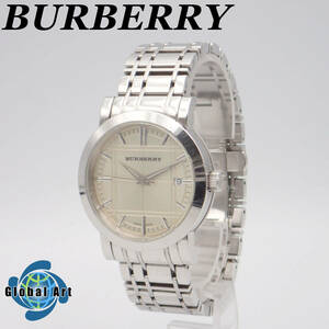 え05271/BURBERRY バーバリー/クオーツ/メンズ腕時計/文字盤 ゴールド系/BU1352
