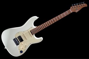 最落無し! Mooer GTRS S801 White / a38218　最先端インテリジェントギター　1円