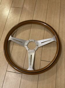 ナルディ NARDI 360mm ディッシュ ウッドステアリング