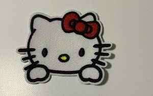 ハローキティHello Kittyの可愛いアイロンワッペン