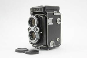 【返品保証】 Primoflex Topcor 7.5cm F3.5 二眼カメラ v766