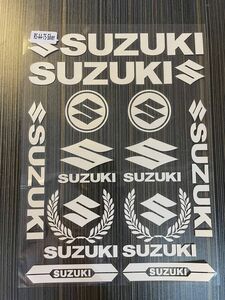★アウトレットセール★新品 MotoGP RACING Team SUZUKI ECSTAR GSXR 反射 ステッカー 20 x 27 cm レーシング スポーツ ステッカー シールb