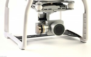 送料無料/DJI Phantom 3/ファントム 3 シリーズ /カメラレンズ カーボン 保護板 プレートガード ジンバル プロテクター