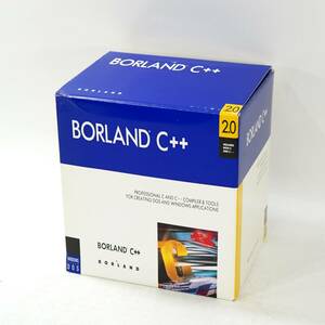 未使用 保管品 ボーランド BORLAND PC-9800シリーズ用 BORLAND C++ 2.0 includes both C and C++ マニュアル＋5インチ 2HD FD YW154