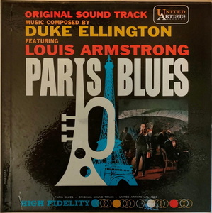Original Sound Track / Paris Blues【US盤 Jazz LP】 Duke Ellington Featturing Louis Armstrong (United UAL 4092) 1961年 MONO