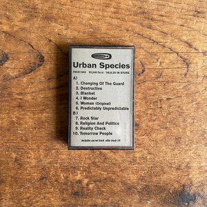 希少! レア! プロモ Urban Species カセットテープ 非売品 アーバン・スピーシーズ digjunkmarket