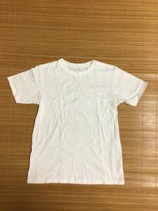 ユニクロ　半袖　Tシャツ　150cm 綿100% 白色　ホワイト