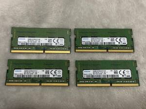 ★SAMSUNG　★4GB　1R×8　PC4-2133P-SA0-11　4枚　計16GB