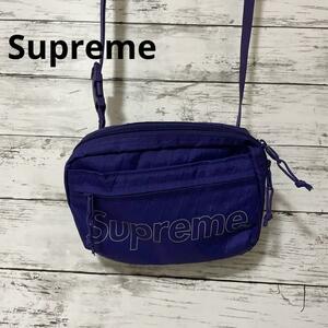 Supreme 18AW 18FW Shoulder Bag パープル