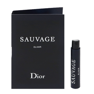 クリスチャン ディオール ソヴァージュ エリクシール (チューブサンプル) EDP・SP 1ml 香水 フレグランス SAUVAGE ELIXIR CHRISTIAN DIOR