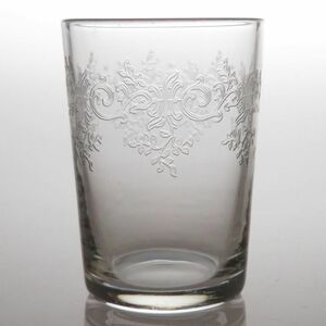オールド バカラ グラス ● セビーヌ ショット グラス 4.5cm エッチング アンティーク Sevigne