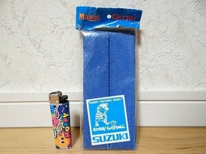 新品 80年代 ビンテージ 日本製 Magic Garter ストッキングガーター SUZUKI ソックスバンド オールドスクール サッカー レトロ 昭和 当時物