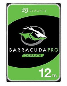 【中古】Seagate 12TB BarraCuda Pro 7200RPM SATA 6GB/s 256MB Cache 3.5-Inch Internal Hard Drive (ST12000DM0007)