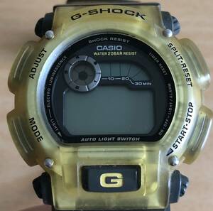 293-0080 CASIO カシオ G-SHOCK X-treme メンズ腕時計　ラバーベルト　クオーツ　デジタル　DW-9000 電池切れ　動作未確認