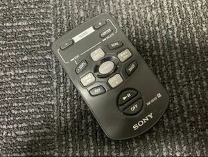 R10★SONY　ソニー　RM-X81RF　リモコン　オーディオリモコン　CDX-555RF用　CDチェンジャー