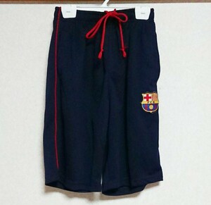 【ラスト】　新品送料無料 FCバルセロナ ハーフパンツ キッズ 160 ジュニア 短パン ズボン