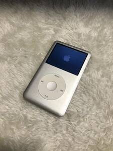 Apple iPod classic 第6世代 HDD80GBからSD128GBに変更 銀　シルバー