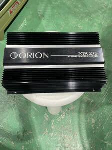 ORION XTR275 アンプ XTREME POWER X-OVER ブラック　カーオーディオ　USA 現状売り切り