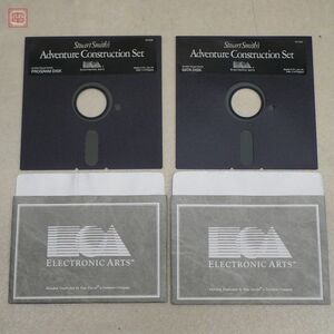 ※FDのみ Apple II 5インチFD Stuart Smith’s Adventure Construction Set ELECTRONIC ARTS アップルII アップル2【PP