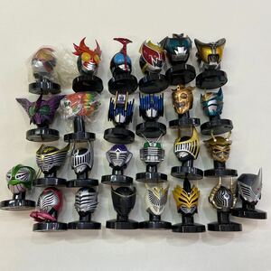 【26個セット】仮面ライダー マスクコレクション マスコレ ファイズ カブト キバ 龍騎 等 