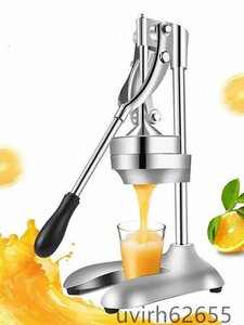 新入荷★ハンドジューサー 手絞り 果汁100% 生ジュース 果汁 絞り器カフェ 美味しい 手作り 家庭用 業務用 ステンレス レモン