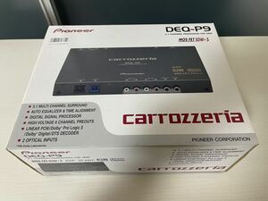 未使用品！カロッツェリア DEQ-P9 5.1ch対応 DSPユニット carrozzeria １円スタート