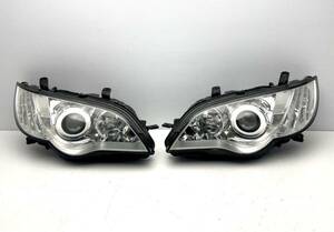 スバル LEGACY BL5 BL9 BP5 後期 レガシィ 純正 HID ヘッドライト 左右セット KOITO 100-20952 打刻 4H (B116)