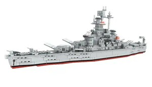 【新品】戦艦サウスダコタ　ブロックセット　海軍　船　レゴブロック互換品 海軍 艦 アメリカ 軍艦 シップ