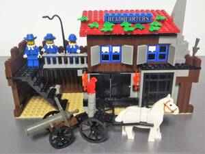 ※説明書p27～p42のパーツのみ　部品取り用 レゴ LEGO 6769 ウエスタン バイソンの砦 馬車 盗賊 騎兵隊 ミニフィグ
