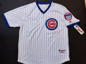 新品 未使用品 majestic MLB Chicago Cubs replica jersey シカゴ カブス レプリカ ユニフォーム SIZE 48 (L-XL)