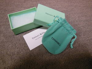 TIFFANY&Co ティファニー　空き箱と巾着袋セット