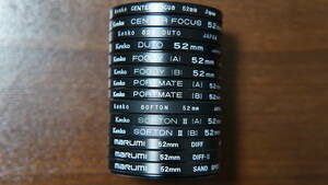 [52mm] Kenko marumi DUTO FOGGY SOFTON DIFF SAND SPOT等ソフトフィルター 480円/枚