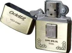 Zippo ジッポ 十字架 クロス ゴールド 金 色 キリスト 限定 希少 品