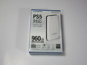 I-O DATA SSPV-USC960GE PS5対応 ポータブルSSD 960GB 外付け 約1TB