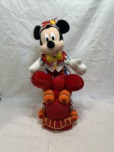 送料無料 ディズニー ミッキーマウス ぬいぐるみ ☆ 高さ 約35cm ディズニーランド 汽車 SL