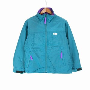 SALE/// MOUNTAIN EQUIPMENT ナイロン フリース ジャケット POLARTEC ポーラテック アウトドア ライトブルー (メンズ L相当) P1782